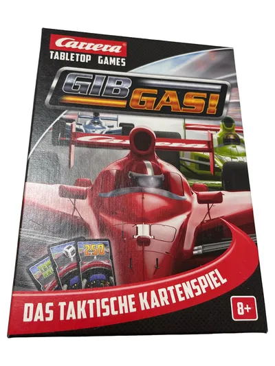 Carrera Tabletop Games: Gib Gas! Das taktische Kartenspiel für Kinder