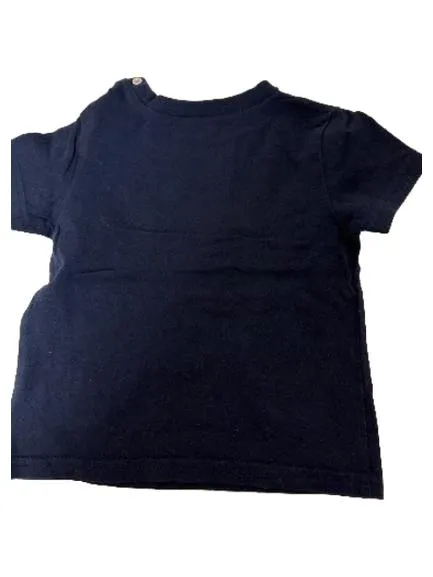 Ralph Lauren Baby T-Shirt Blau Gr. 74/9M Logo Baumwolle 2
