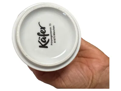 Käfer Tasse Keramik Marienkäfer Weiß Charmant Kaffeebecher Teetasse