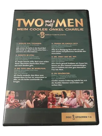 Warner Bros. Two and a Half Men Staffel 3 DVD Comedy Serie
