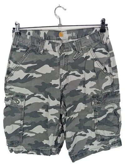 Carhartt Herren Cargo Shorts Tarnmuster Größe 32 Streetwear