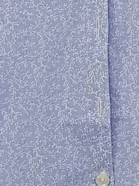 Eddie Bauer Damen Hemdbluse Gr. 36/S Blau Florales Muster 3/4-Arm 6