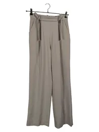 Ana Alcazar Stoffhose Damen Gr. 36 Beige Elegant Weites Bein 1