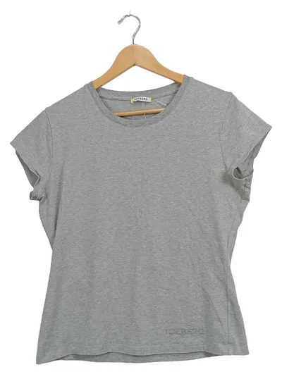 Iceberg Damen T-Shirt Grau Gr. 38/M Casual