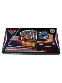 Disney Pixar Cars 3 Spielbox 6-in-1 Kartenspiel Quartett Memo Kinder 1