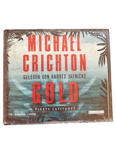 Michael Crichton Gold Pirate Latitudes Hörbuch 6 CDs Random House Audio