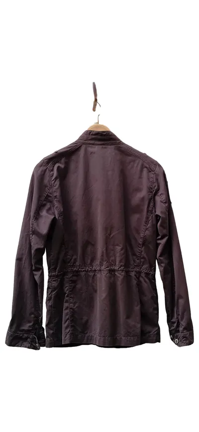 Napapijri Damen Leichte Jacke Gr. 40/L Braun Casual Baumwolle