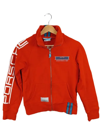 Porsche Design Martini Racing Trainingsjacke Damen Gr. S Rot Baumwolle