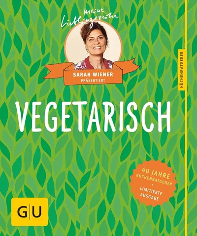Sarah Wiener Vegetarisch Kochbuch GU Limitierte Ausgabe 40 Jahre Jubiläum