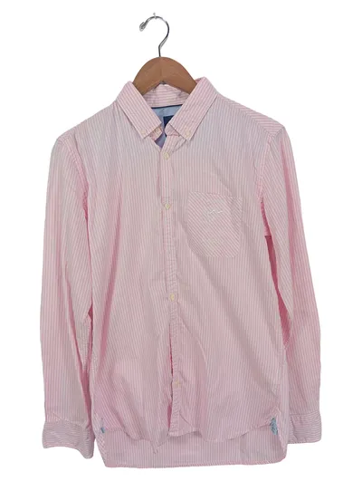 Gaastra Hemd Herren Langarm Gestreift Pink Business Gr. 48;M