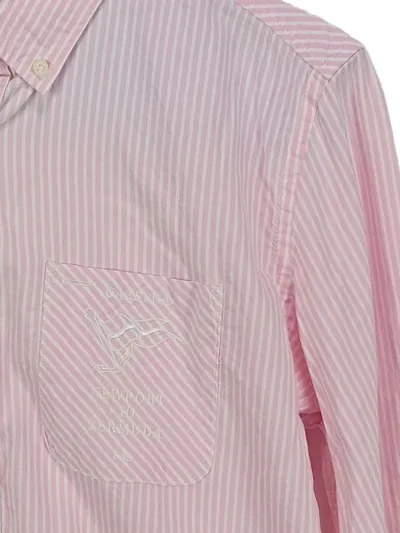 Gaastra Hemd Herren Langarm Gestreift Pink Business Gr. 48;M
