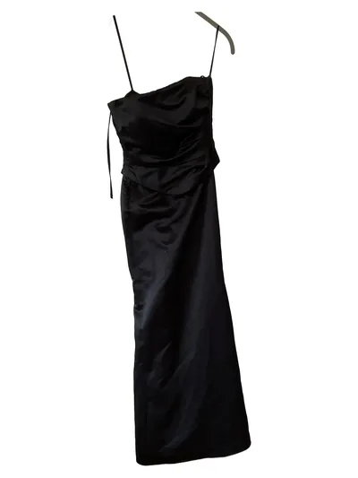 Sposa Toscana Damen Abendkleid Ballkleid Gr. 36 Schwarz Elegant Maxikleid