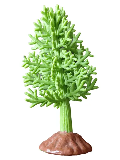 New-Ray Toys Spielzeugbaum Künstliche Pflanze Grün 8cm Deko Modellbau