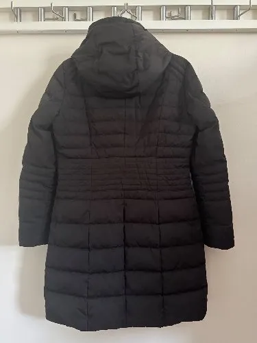 BEST CONNECTIONS Damen Steppjacke Wintermantel Kapuze Schwarz Gr. 36/S