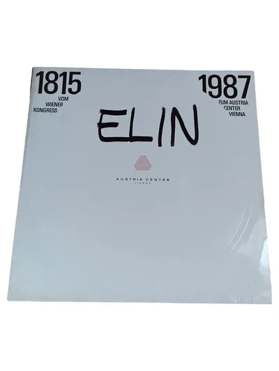 ELIN Kalender 1987 Wien Geschichte Wiener Kongress Austria Center ACV