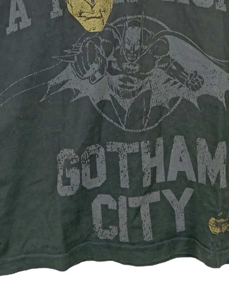 DC Comics Batman Dark Knight Herren T-Shirt Grün Gr. M Casual 3