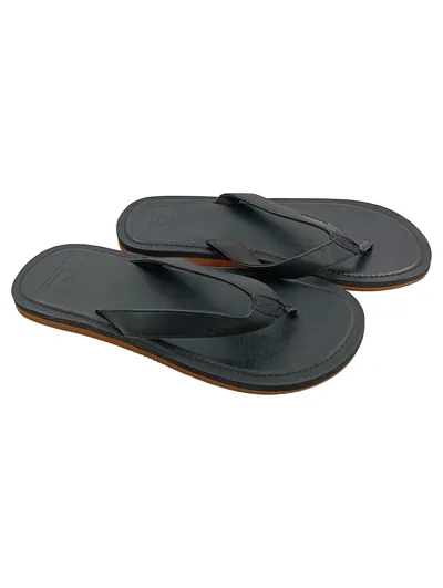 Quiksilver Herren Zehentrenner Sandalen Größe 47 Schwarz Casual