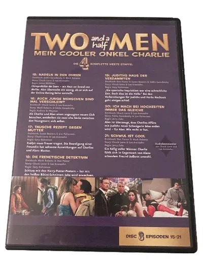 Two and a Half Men Staffel 4 DVD Komödie Charlie Sheen