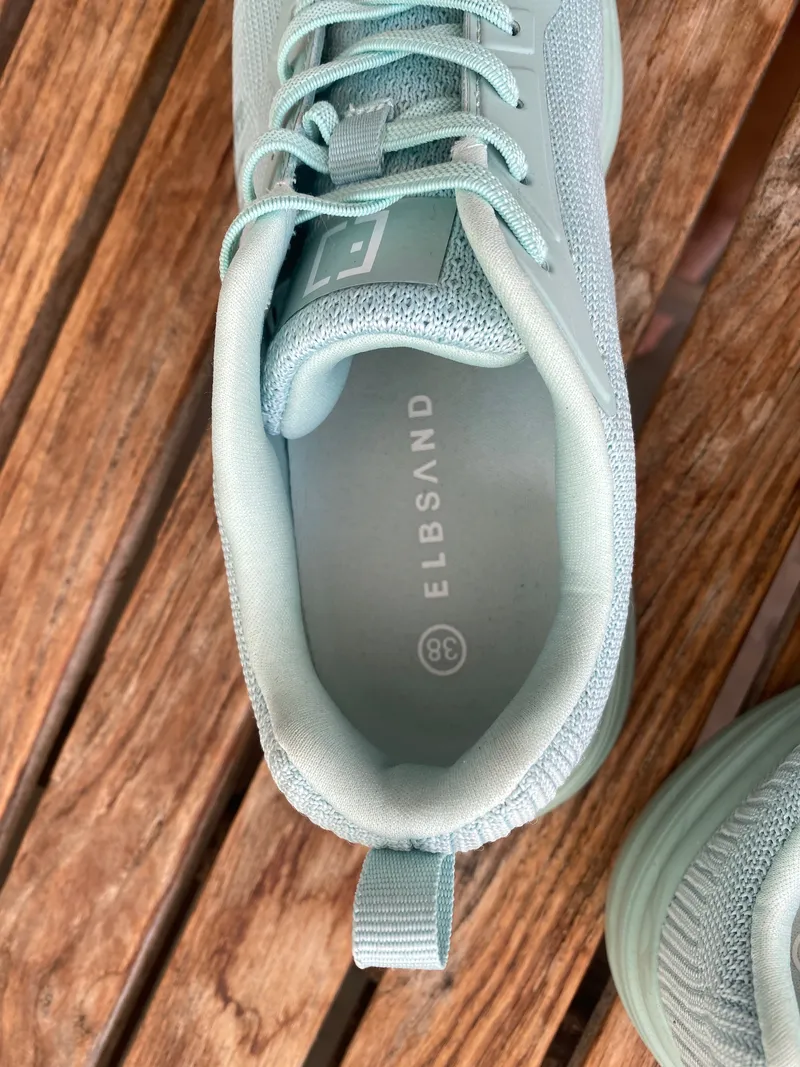 Elbsand Damen Sportschuhe Sneaker Grün Größe 38 3