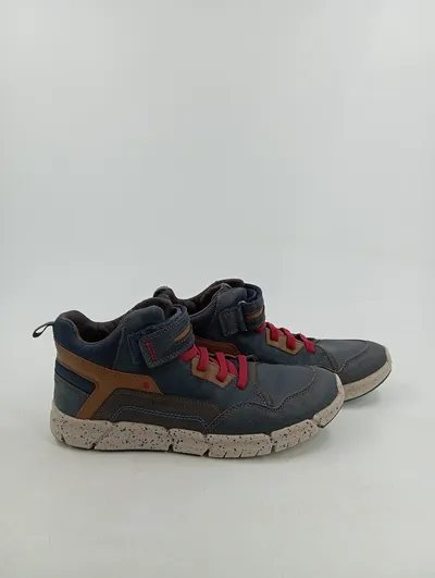 Geox Kinder Sportschuhe Sneaker Jungen Mädchen Blau Gr. 41