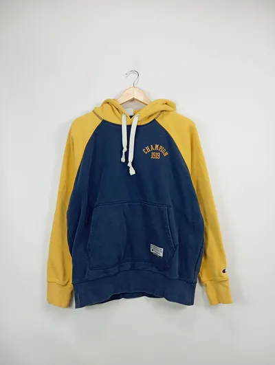 Champion Kapuzenpullover Herren Hoodie 50/L Mehrfarbig Casual