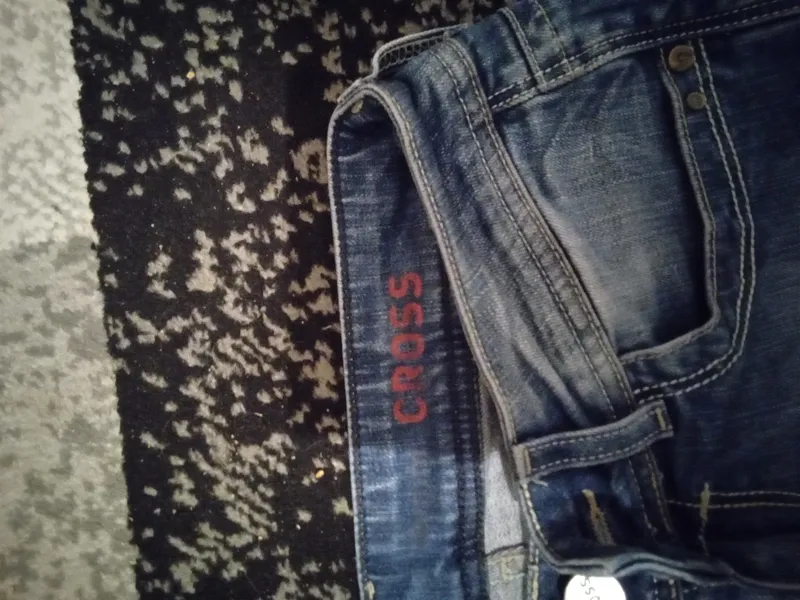 CROSS Jeans Damen Slim Fit Jeans Blau Gr. 32 4