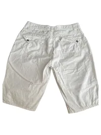 Casa Blanca Damen Shorts Gr. 36 Weiß Casual Bermuda Baumwolle 2