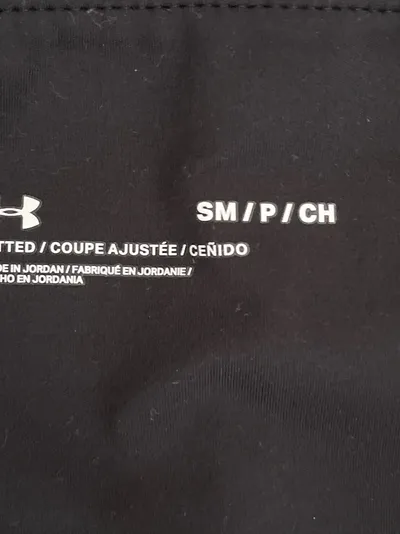 Under Armour Damen Leggings Gr. 36 S Schwarz Sportlich Polyester Elasthan