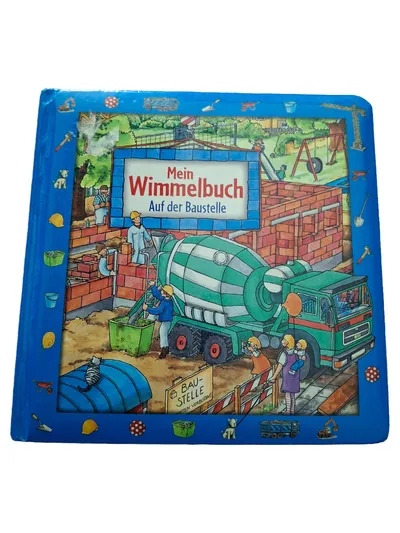 F.X. Schmid Mein Wimmelbuch Baustelle Activity Buch Kinder Fahrzeuge