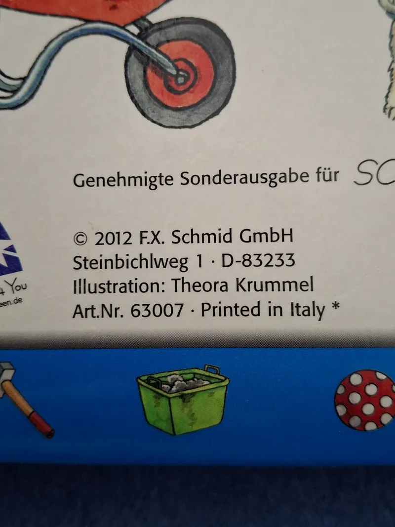 F.X. Schmid Mein Wimmelbuch Baustelle Activity Buch Kinder Fahrzeuge 2