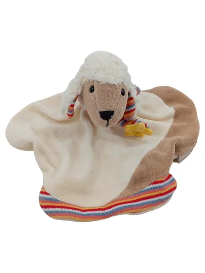 Sterntaler Handpuppe Schaf Beige 23x20 cm Baby Spielzeug Kuscheltier