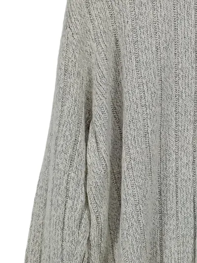 CANDA C&A Herren Strickpullover Gr. XL Grau Troyer Pullover