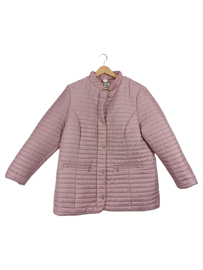 Collection L Damen Steppjacke Rosa Gr. 46/3XL Casual Praktisch