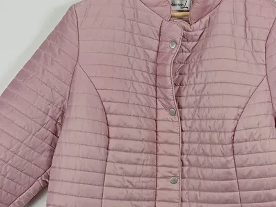 Collection L Damen Steppjacke Rosa Gr. 46/3XL Casual Praktisch
