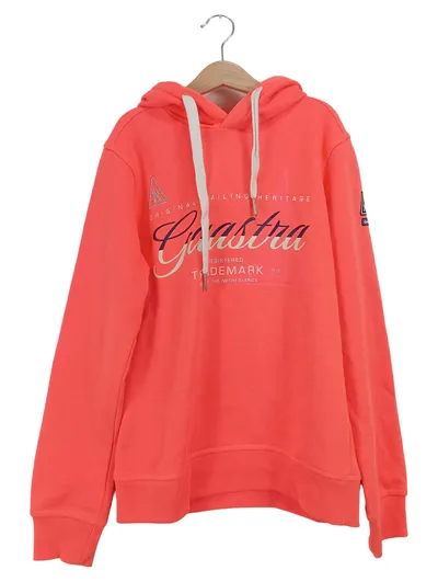 Gaastra Damen Kapuzenpullover Gr. 36/S Pink Casual Logo-Print