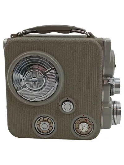 Eumig C3 Filmkamera 8mm Double-8 Vintage Analogkamera Grau