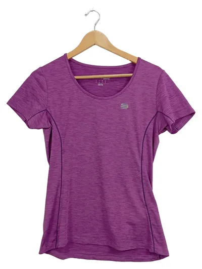 MANGUUN SPORTS Damen Sport Shirt Lila Gr. 38/M Quick Dry