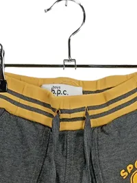 Bonprix Jungen Jogginghose Sports 8 Gr. 92 Grau Gelb Baumwolle 5