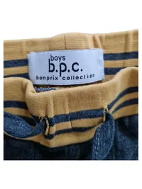 Bonprix Jungen Jogginghose Sports 8 Gr. 92 Grau Gelb Baumwolle 6