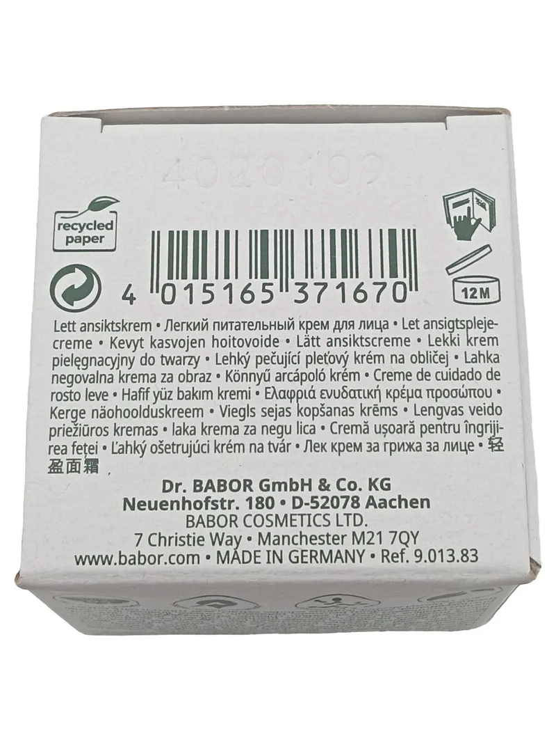 Doctor Babor Clean Formance Stress Defense Mushroom Cream 15ml 2