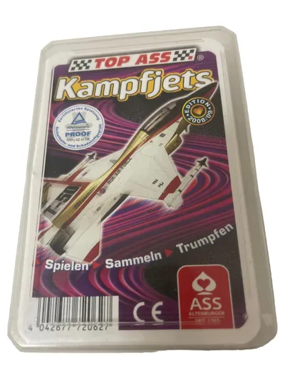 ASS Altenburger TOP ASS Kampfjets Kartenspiel Edition 2008/09 Kinder