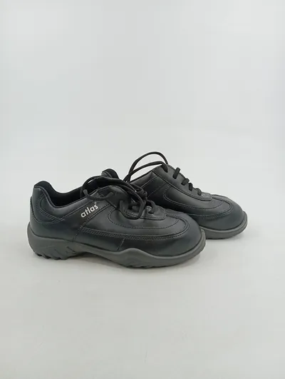 Atlas Damen Schnürschuhe Gr. 36 Schwarz Praktisch Arbeitsschuhe