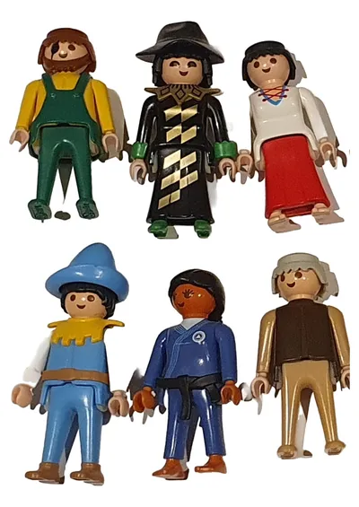 Playmobil Spielfiguren-Set 6 Stück Mehrfarbig Kinder Berufe Charaktere