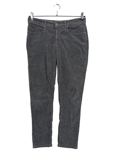 Armani Jeans Damen Cordhose Grau W30 38 Slim Fit Cord Hose Baumwolle
