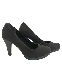 MARCO TOZZI Damen Pumps Wildleder Elegant Glitzer Schwarz Gr. 40 1