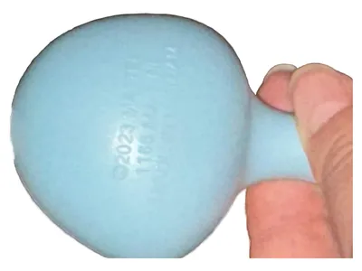 Mattel Quietscheentchen Badespielzeug Ente Blau Kinder ab 6 Monate