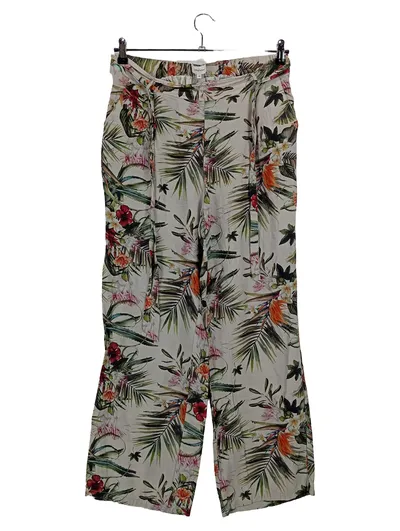 Darling Harbour Damen Stoffhose Blumenmuster Mehrfarbig Gr. 40