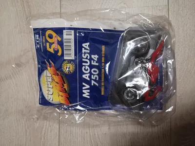 Hachette MV Agusta 750 F4 Modellfahrzeug Motorrad 1:18 Schwarz