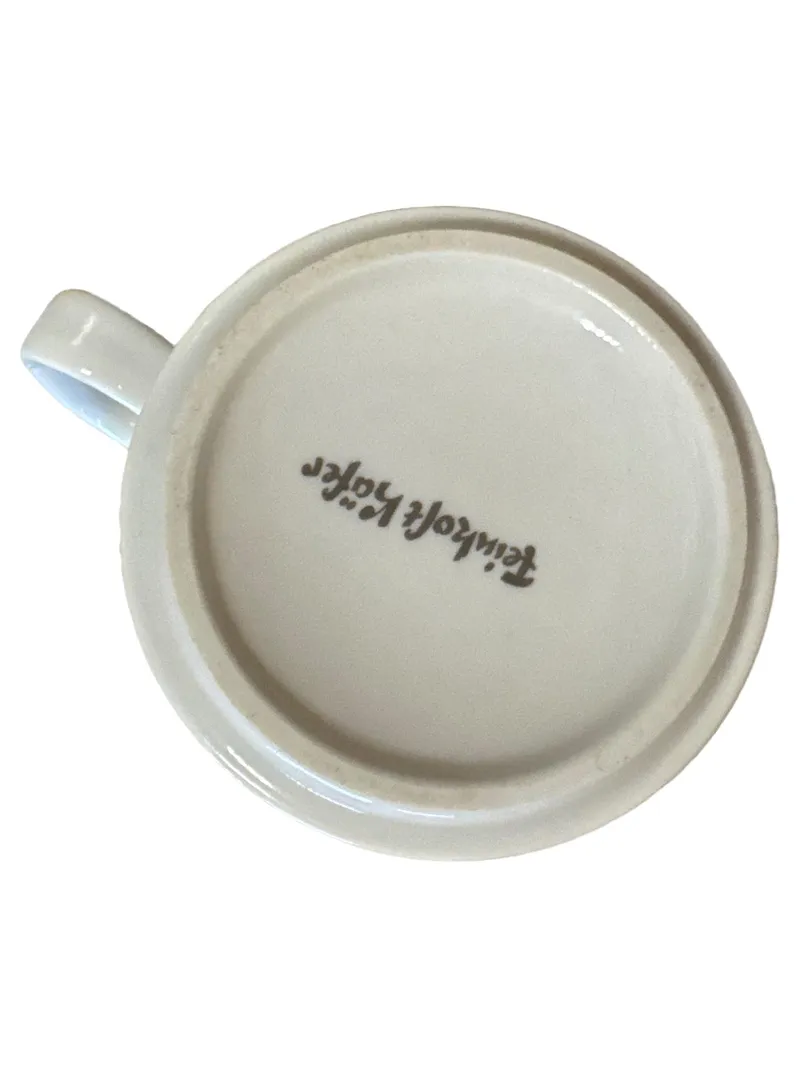 Feinkost Käfer Kaffeebecher Tasse Marienkäfer Porzellan Weiß 8.5cm 2