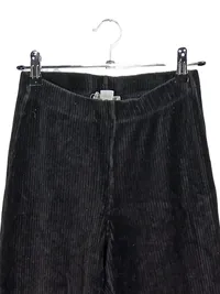 Cotton Club Damen Cordhose Schlaghose Gr. 36 Retro Schwarz 2